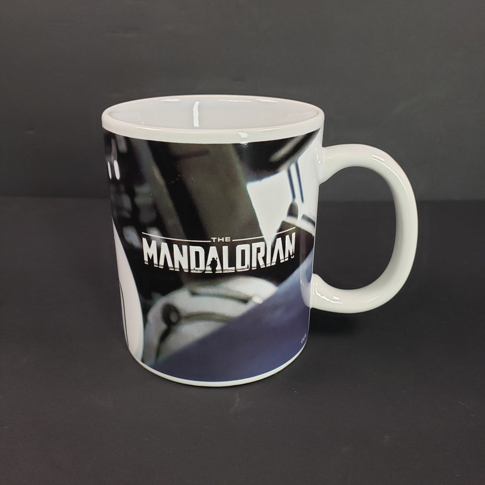 Star Wars The Mandalorian Galerie‎ Coffee Mug White Ceramic Din Djarin Helmet